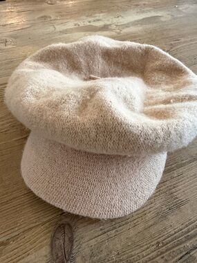 Free People Baker Boy Hat in Tan
